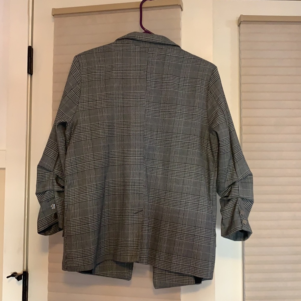 Plaid Blazer - Picture 2 of 4